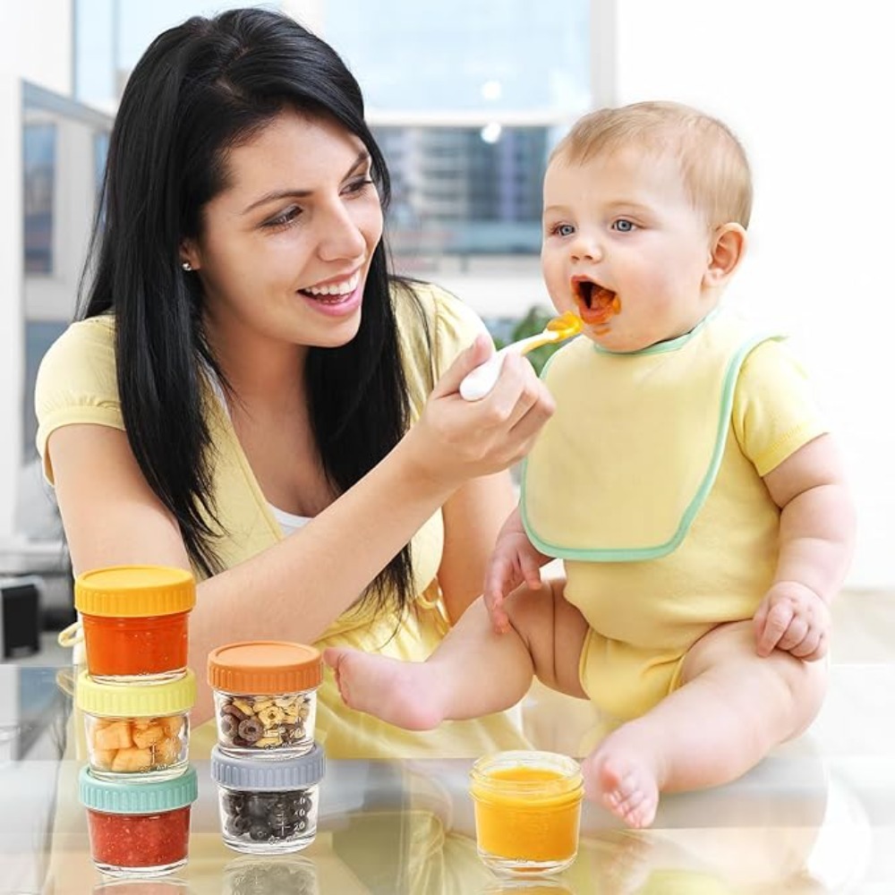 Sauce Dipping Cup - Set di 6 Barattoli in Vetro