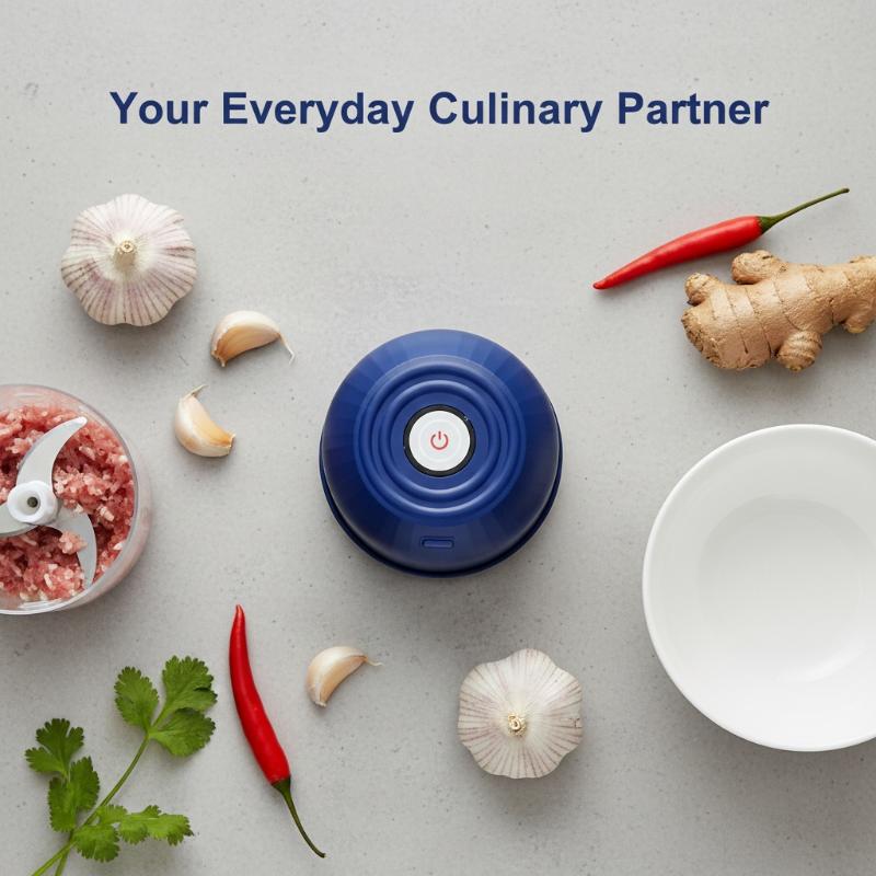 Meal Prep Or Prep Meal - Tritatutto Elettrico Senza Fili da 260ML,