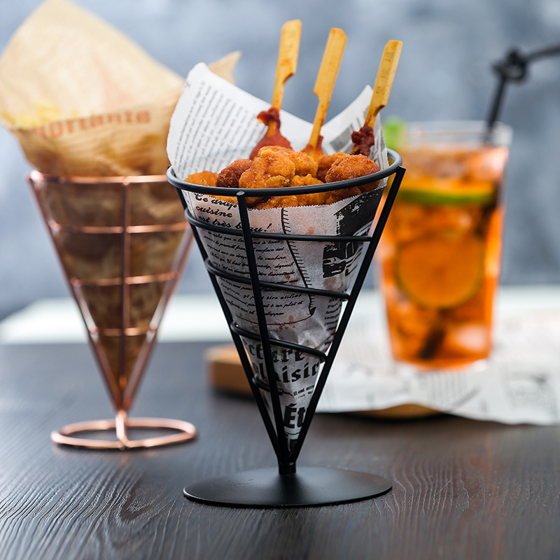 Sauce Dipping Cup - In Acciaio Inox patatine fritte del