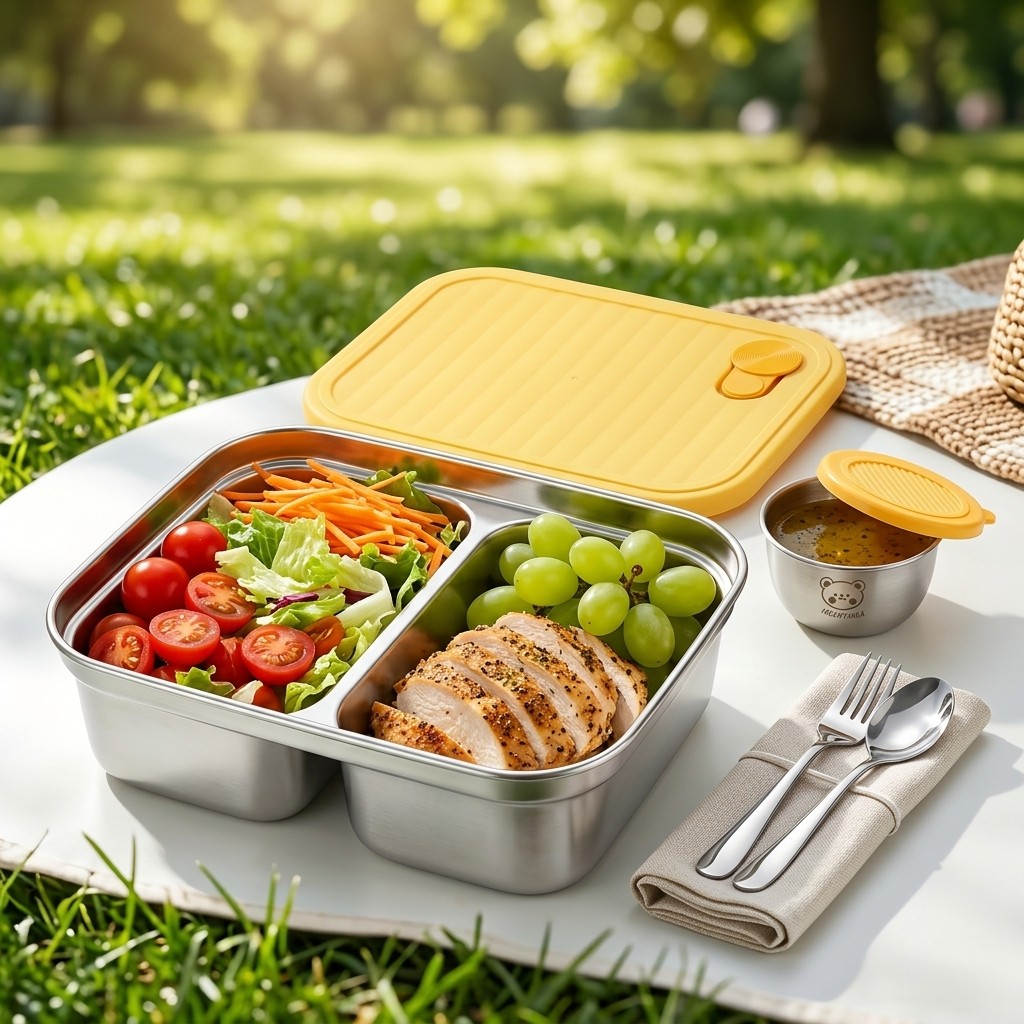 Meal Prep Bowl - Contenitore per il pranzo in acciaio