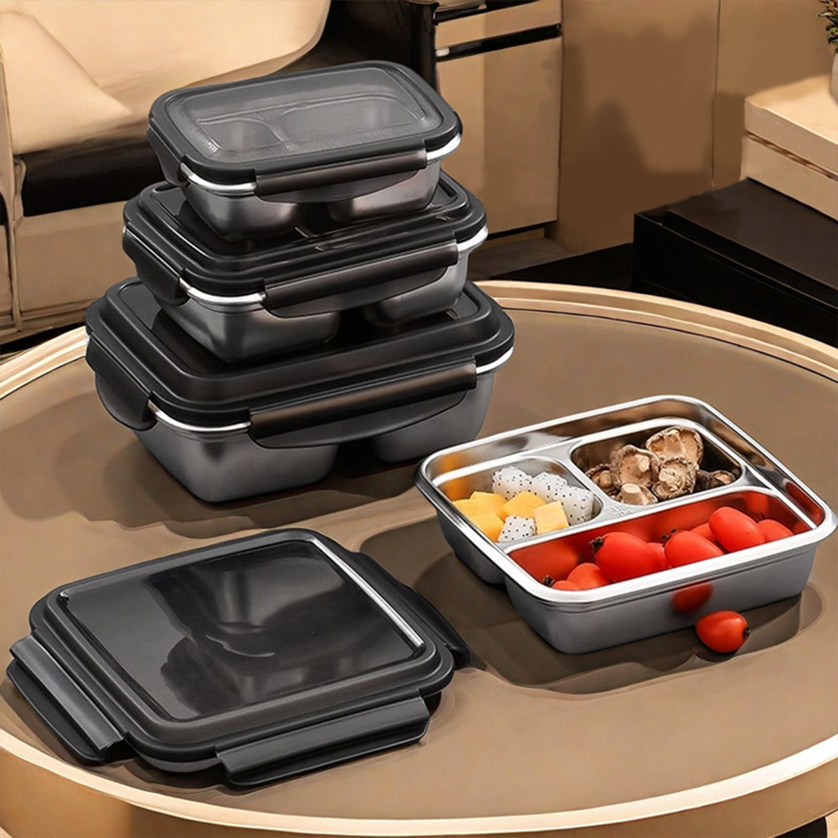 WORTHBUY 2/3 Griglie 304 Lunch - Meal Prep Bowl recensione e prezzo