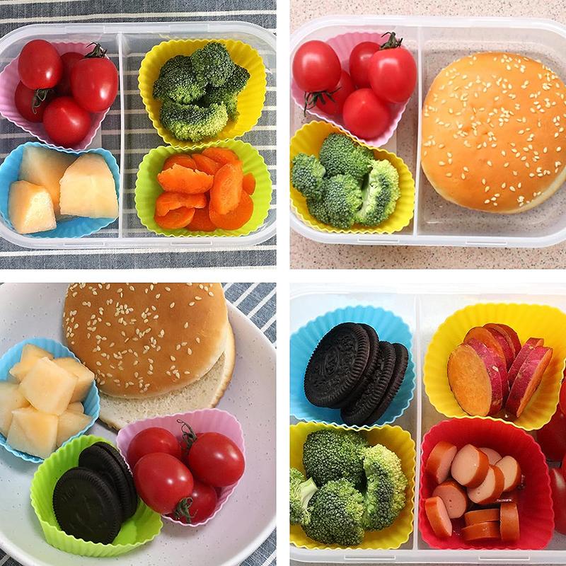 ● 12/24 Pezzi Divisori in Sili - Meal Prep Template recensione e prezzo