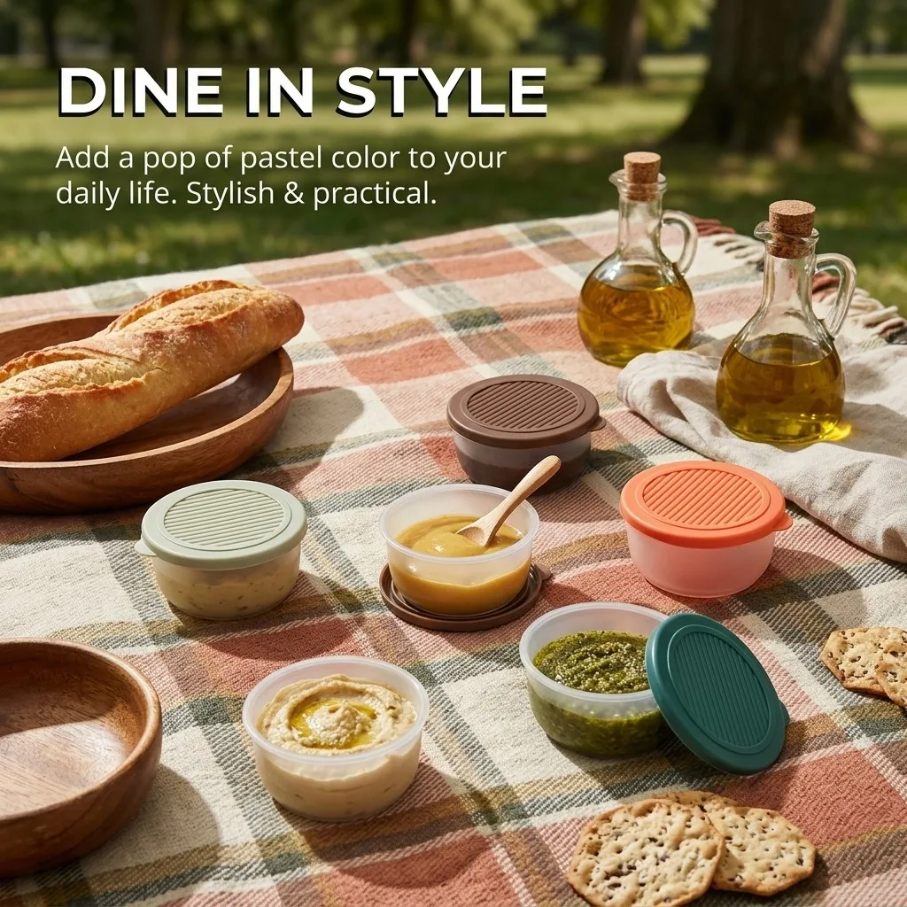 2/6 Pezzi Mini Contenitori in  - Sauce Dipping Cup recensione e prezzo