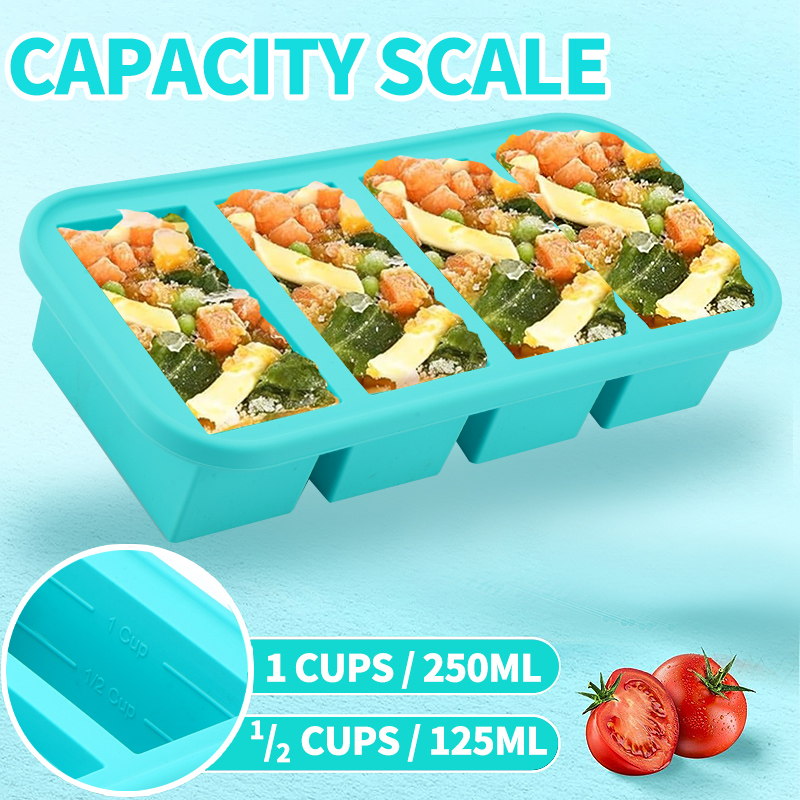4 stampi per congelatore rives - Meal Prep Template recensione e prezzo